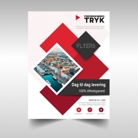 Flyers (inden for 24 timer efter godkendelse af filen)